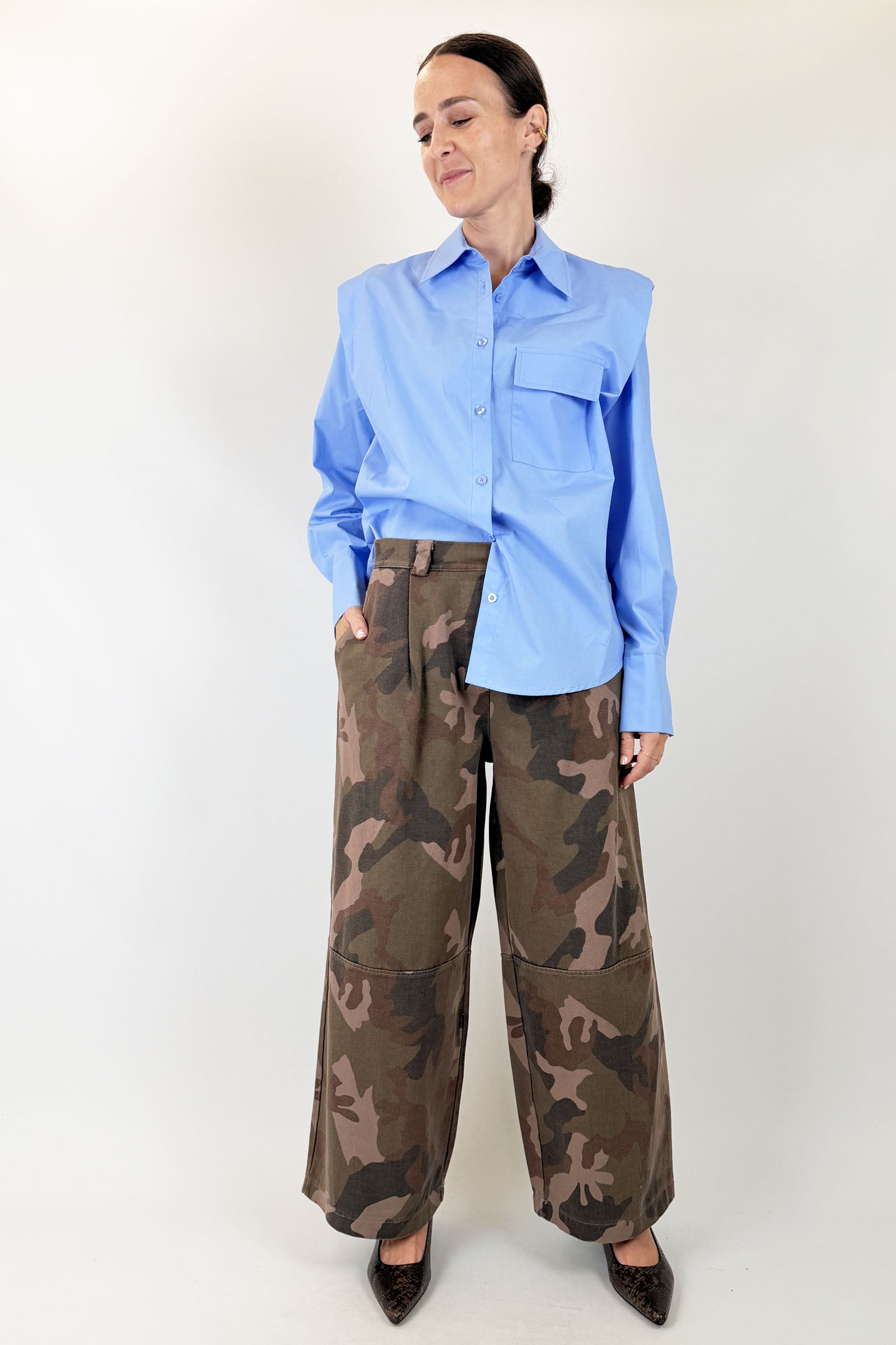 Pantalone barrel camouflage