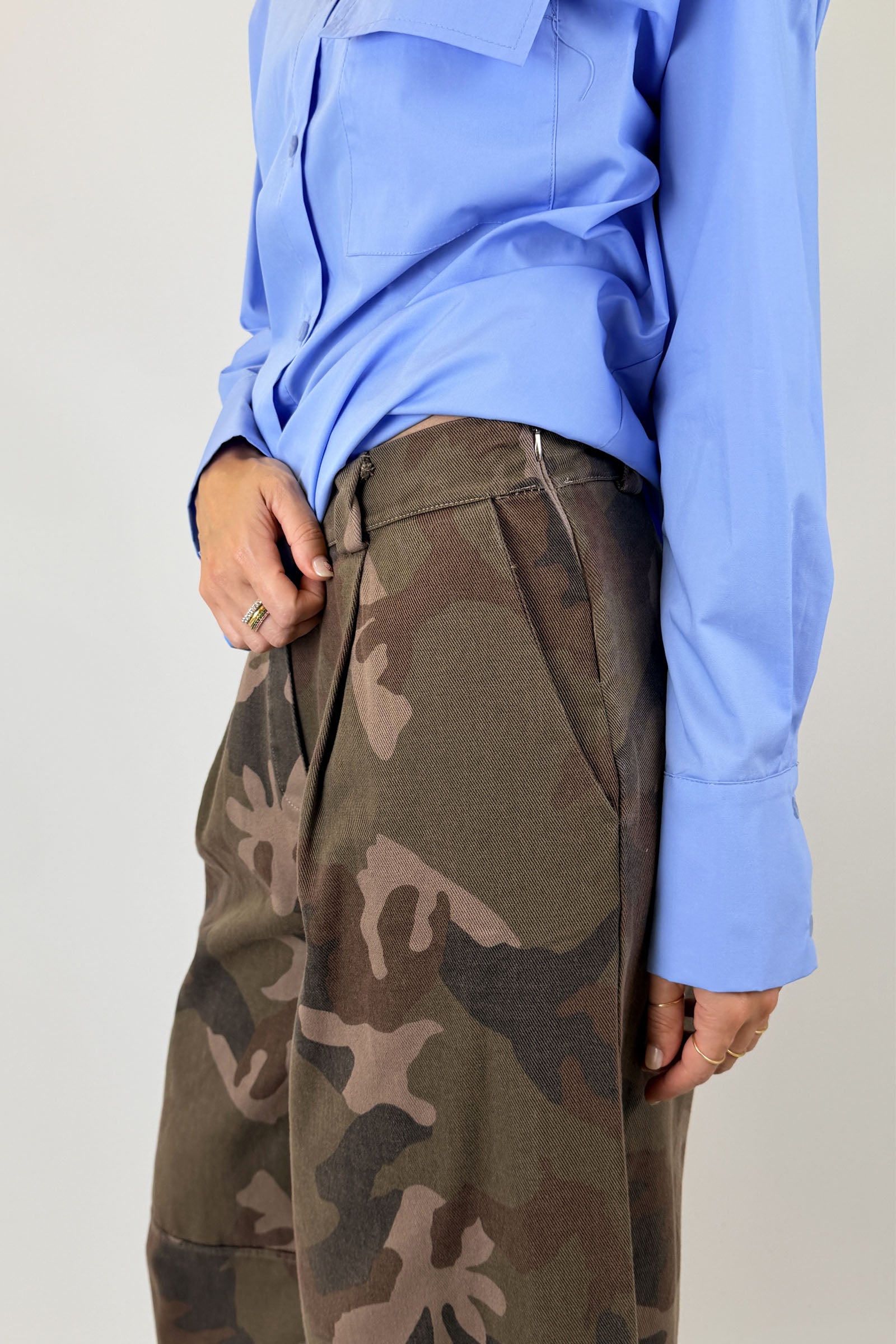 Pantalone barrel camouflage