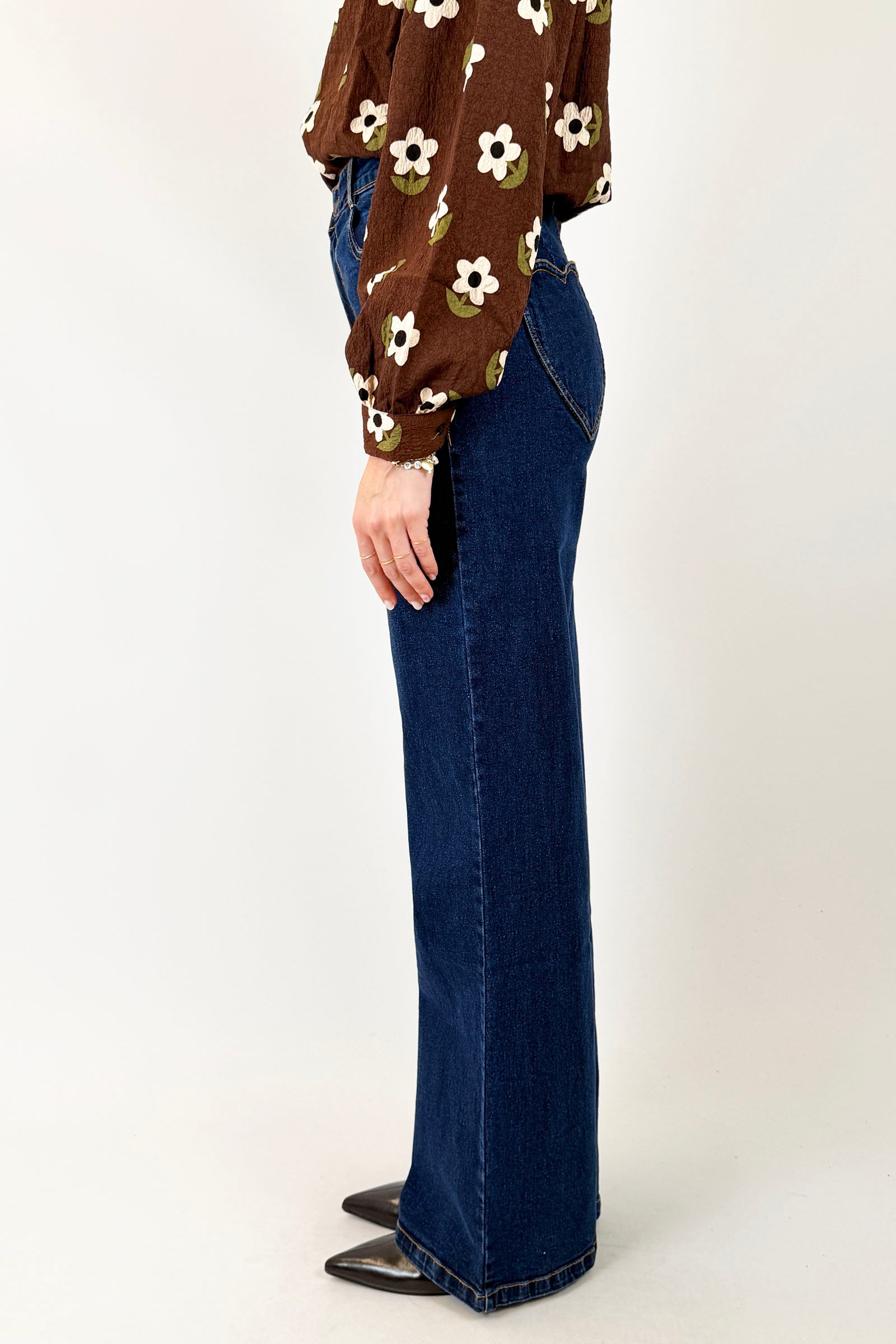 Jeans tasche cuori