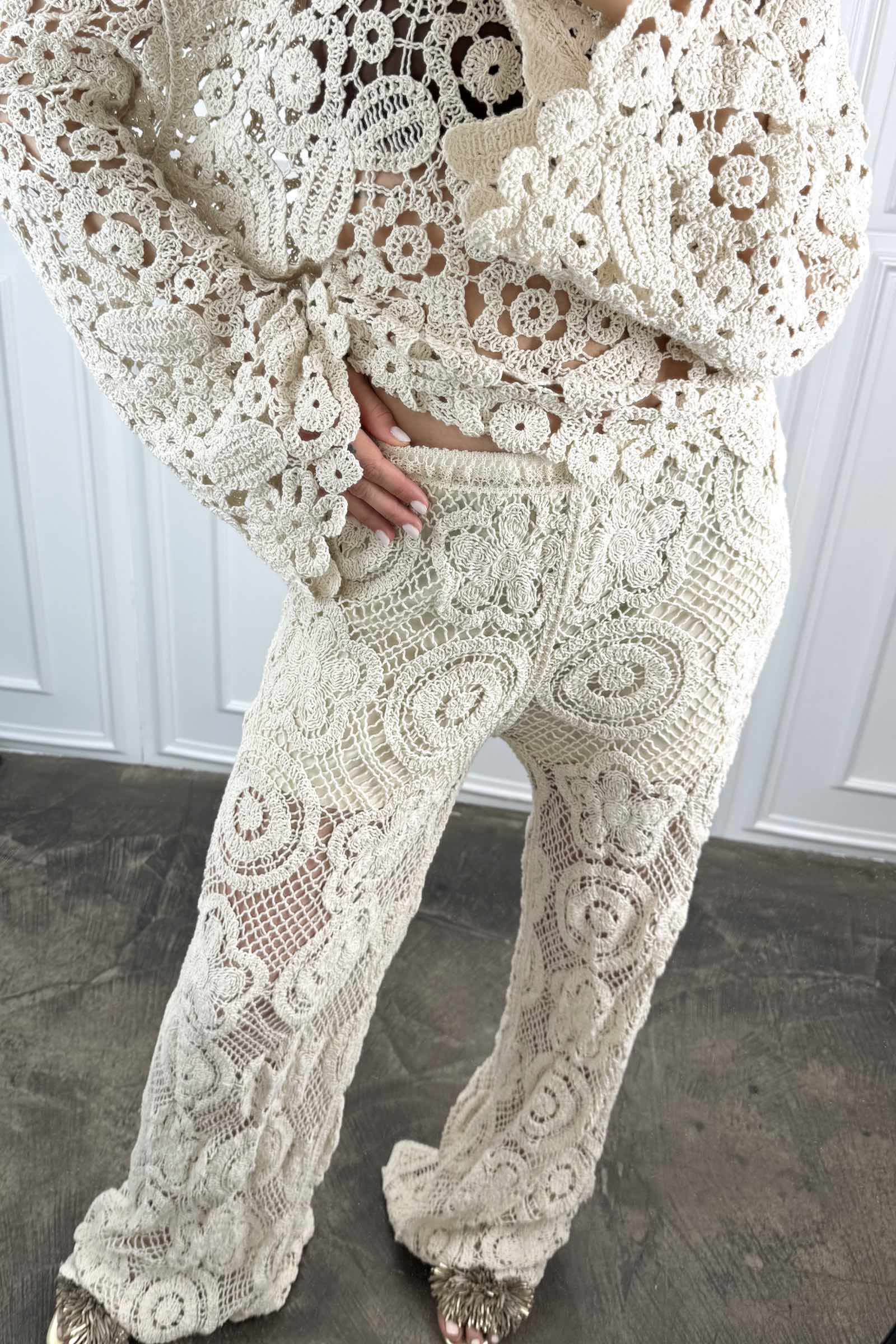 Pantalone crochet