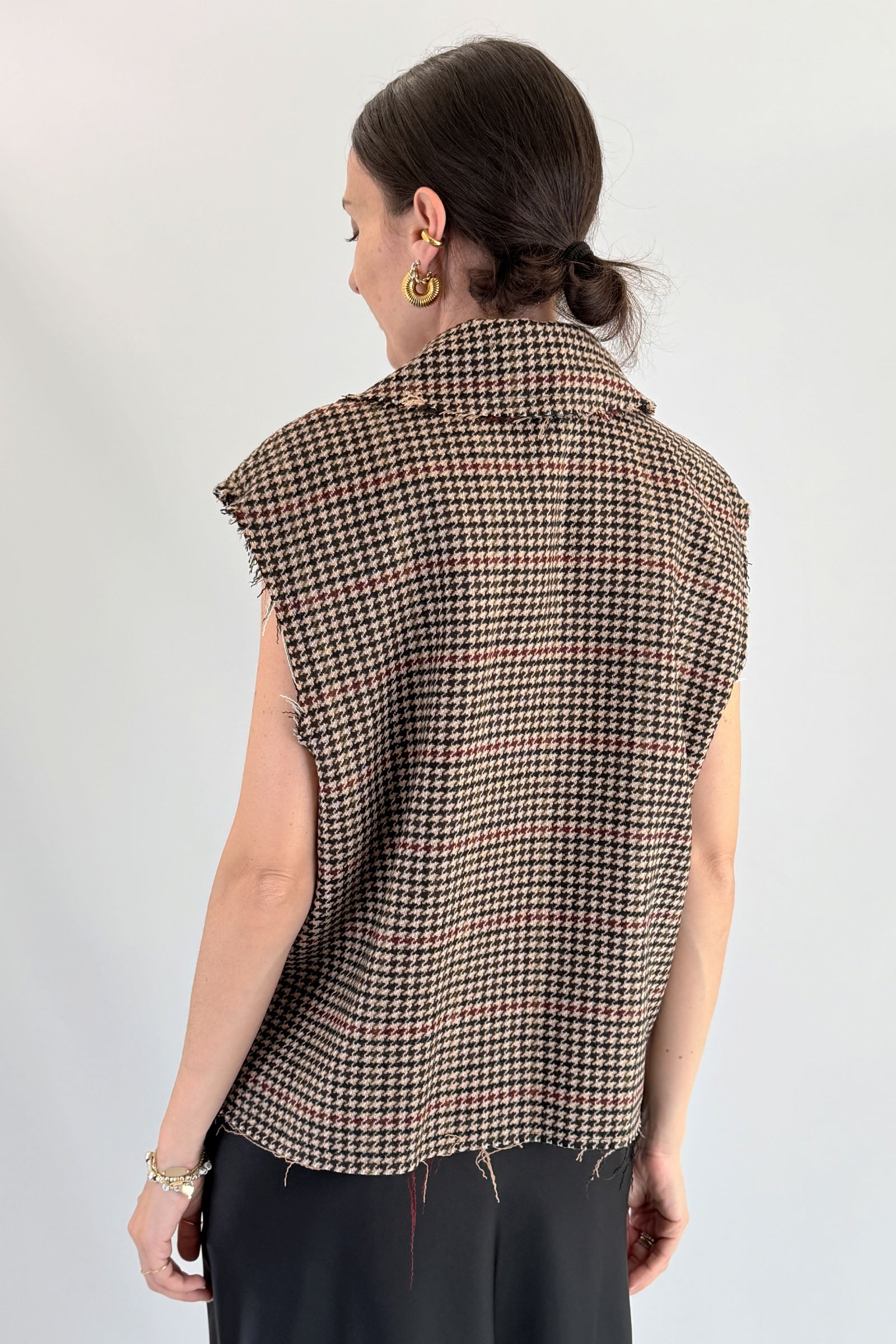 Gilet p.poule taglio vivo