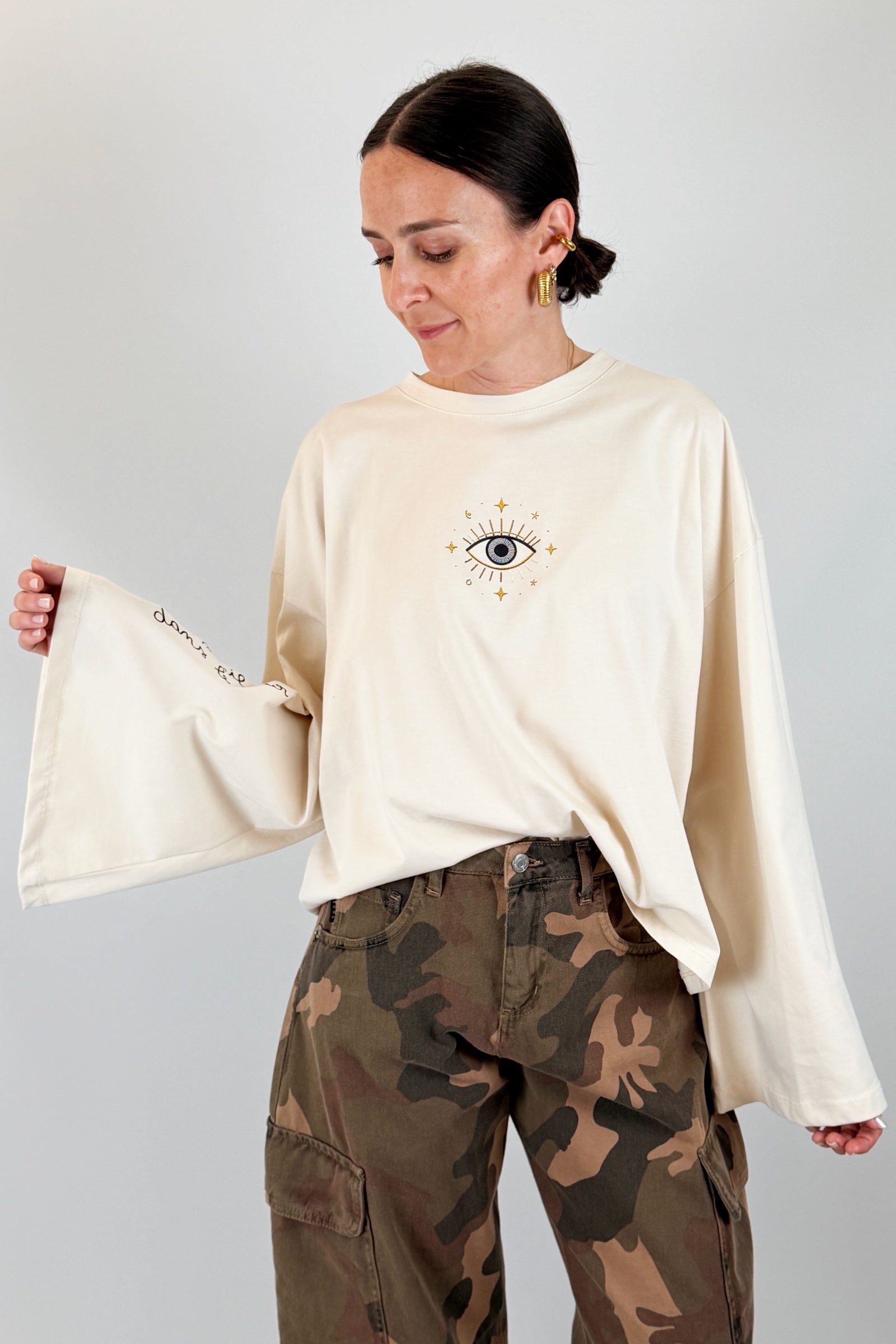 T-shirt manica ampia EYE