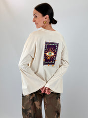 T-shirt manica ampia EYE