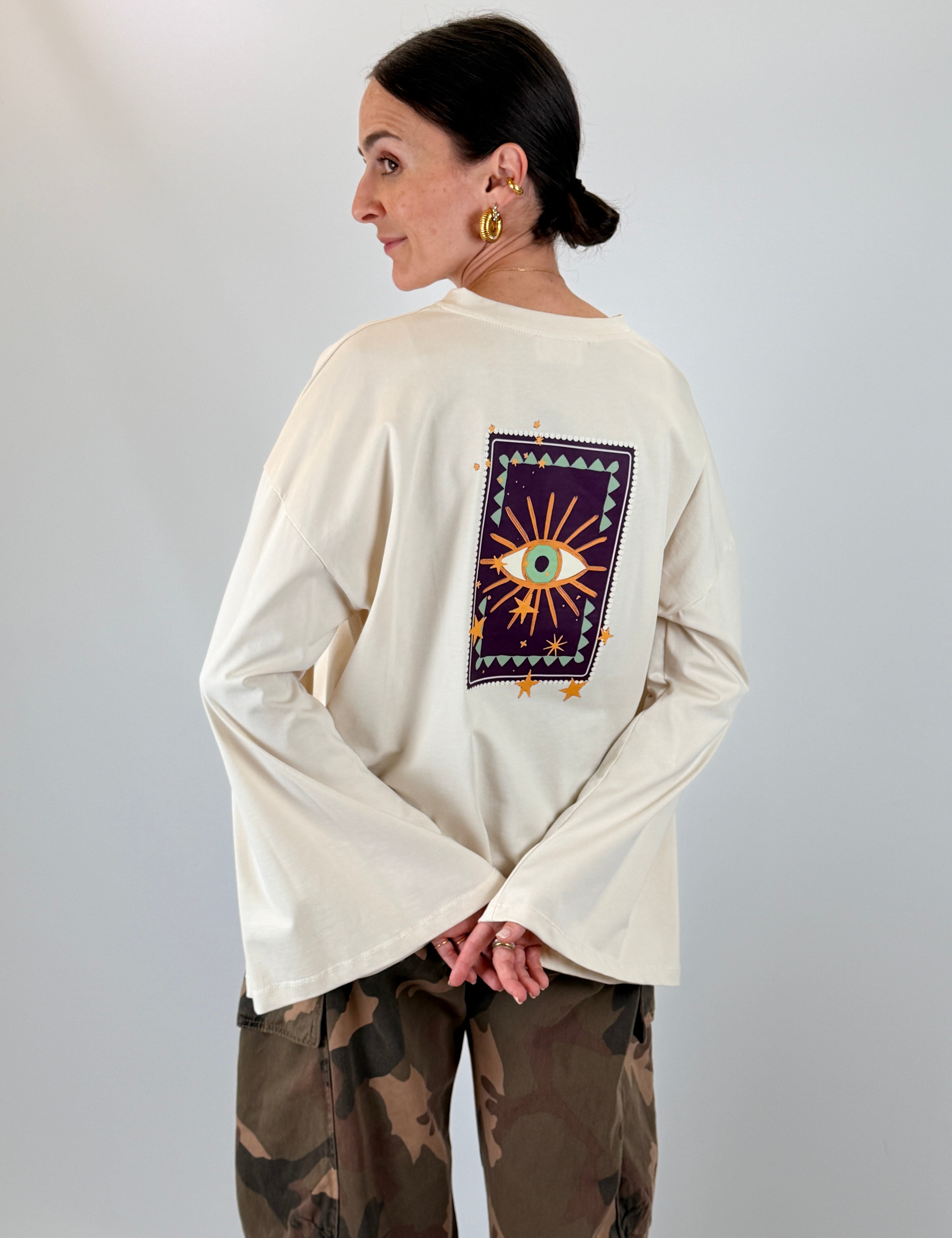 T-shirt manica ampia EYE