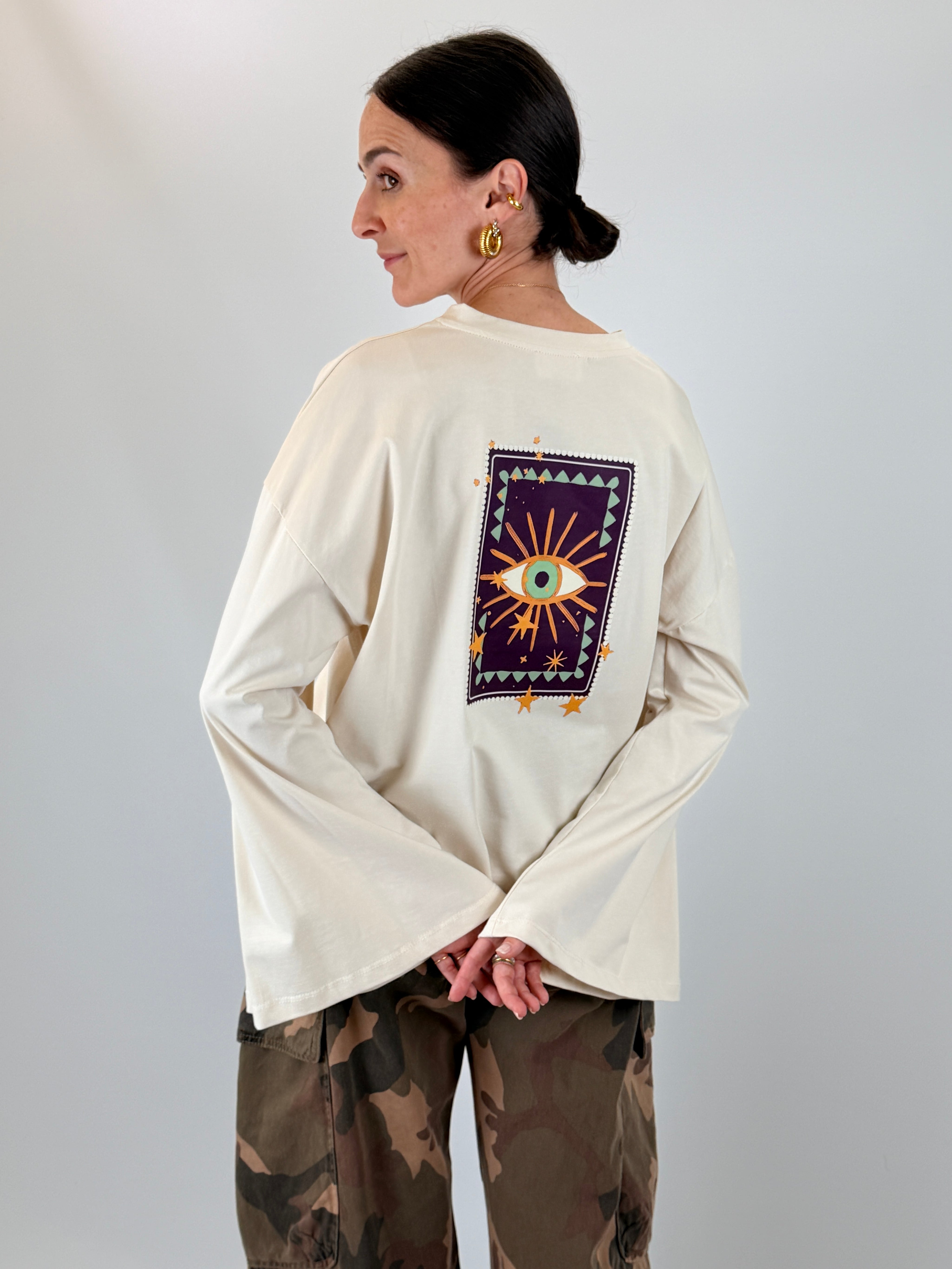 T-shirt manica ampia EYE