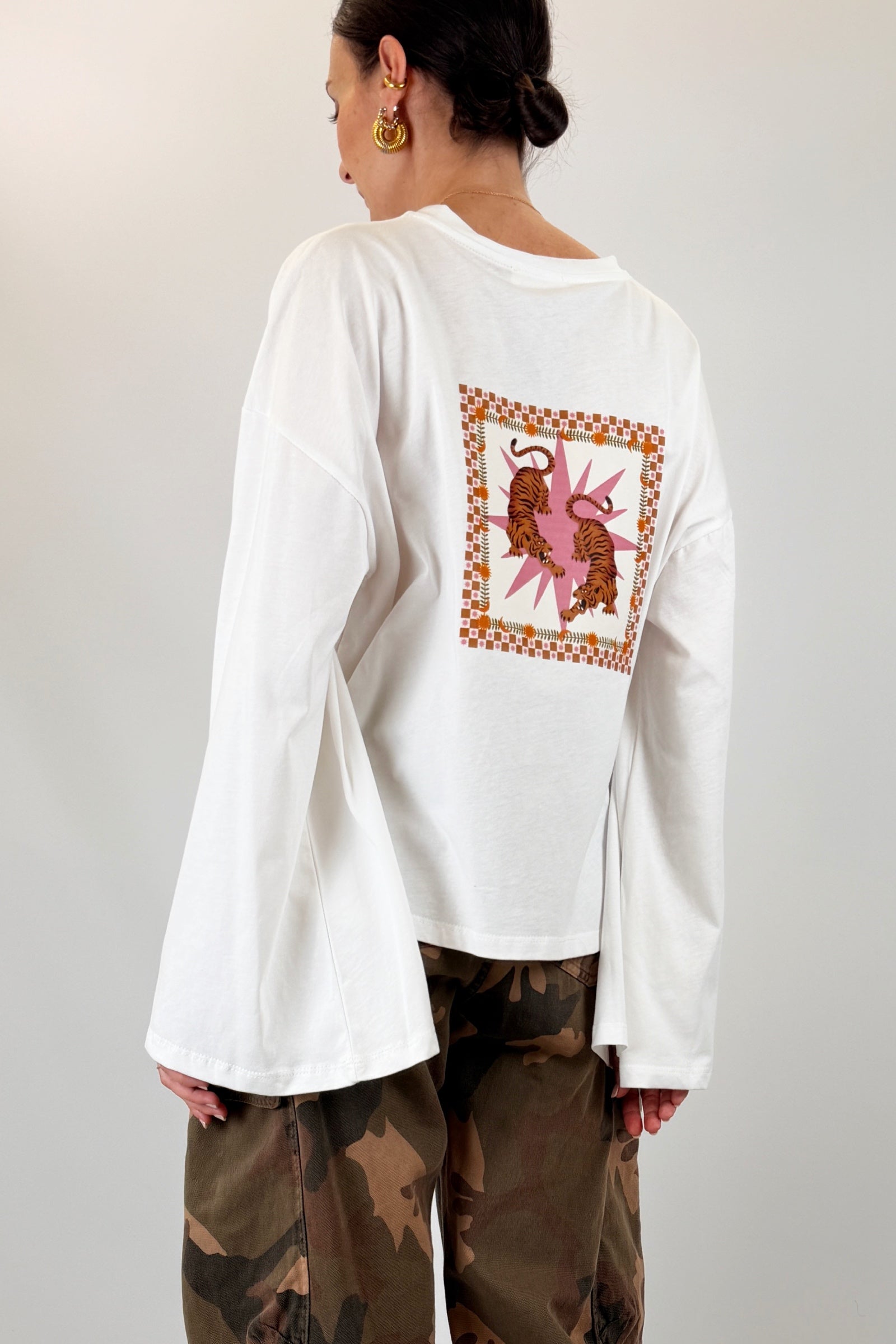 Maglia manica ampia STAY WILD
