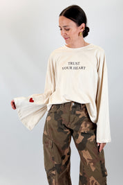 T-shirt tigri TRUST YOUR HEART