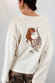 T-shirt tigri TRUST YOUR HEART