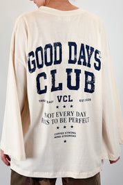 T-shirt manica ampia GOOD DAYS