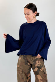 T-shirt manica campana