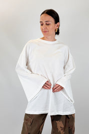 T-shirt manica campana
