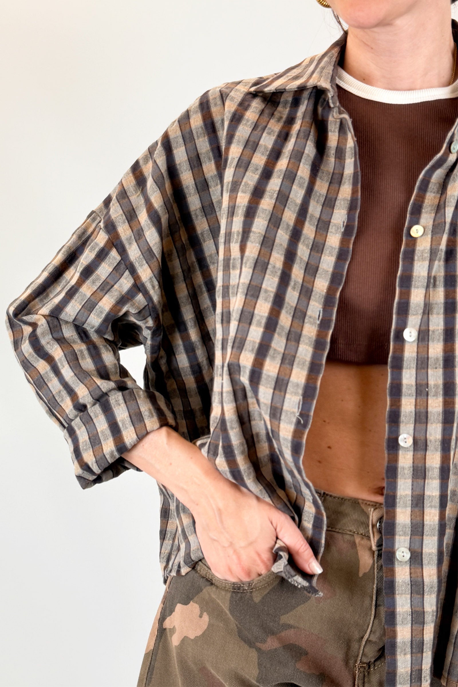 Camicia a quadri