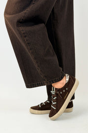Sneaker dettaglio pitone