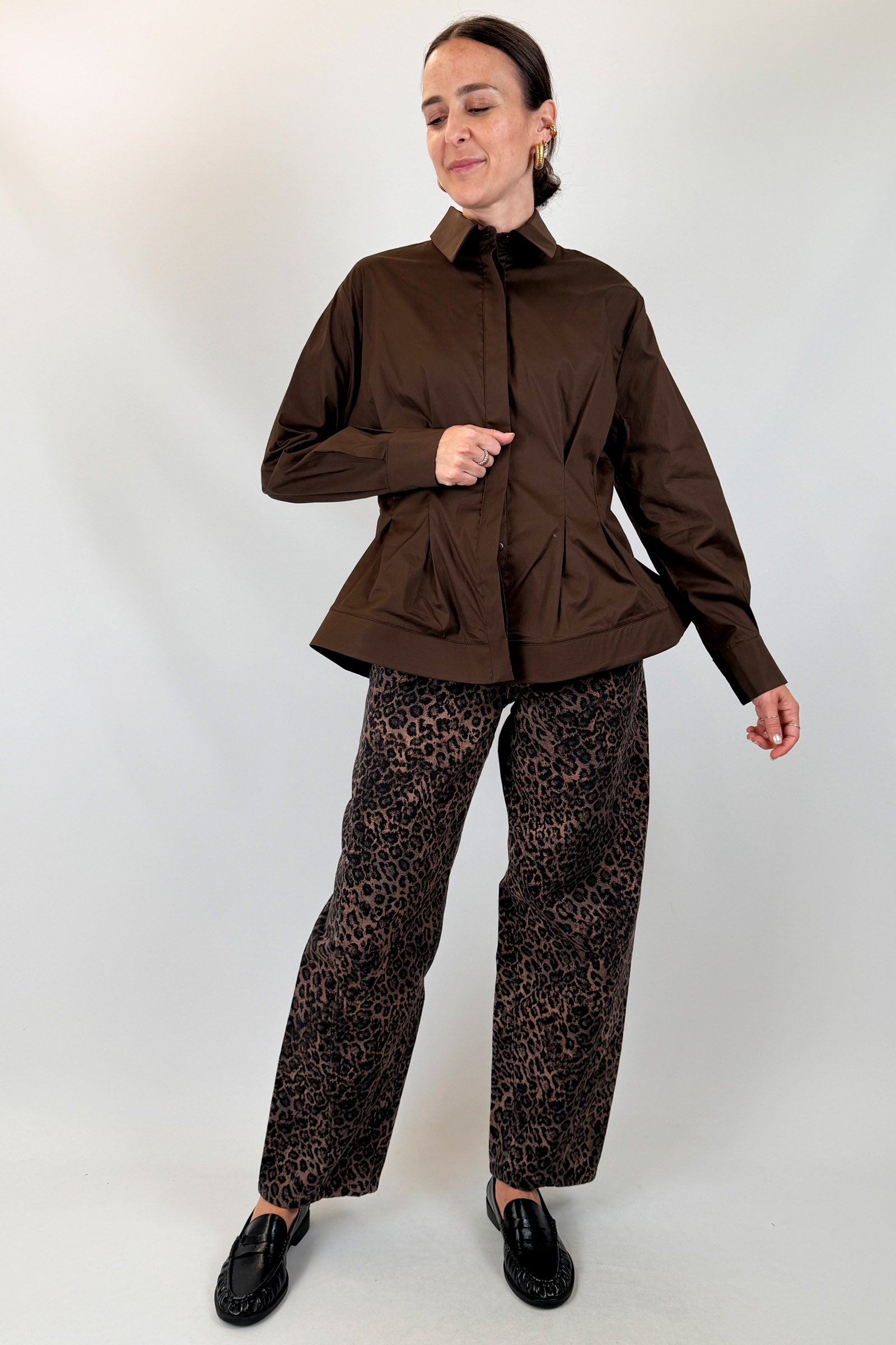 Pantalone maculato barrel