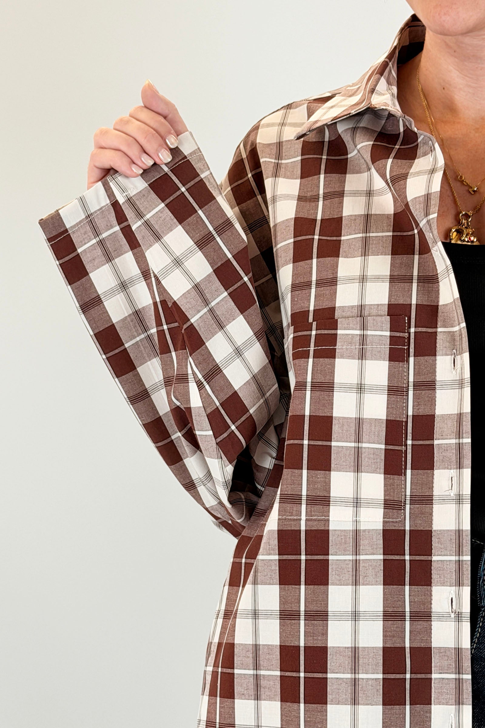 Camicia a quadri
