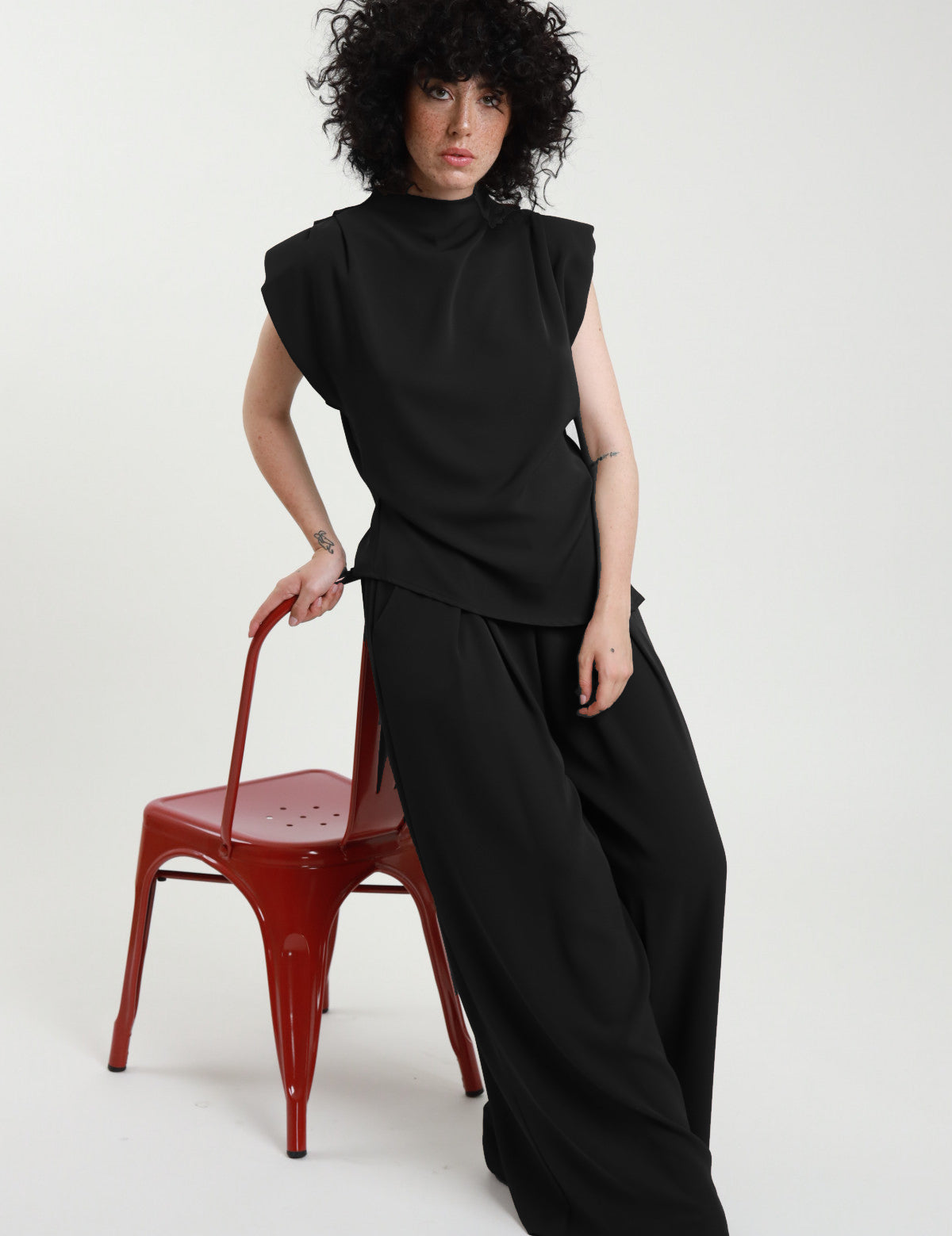 Completo top e pantalone