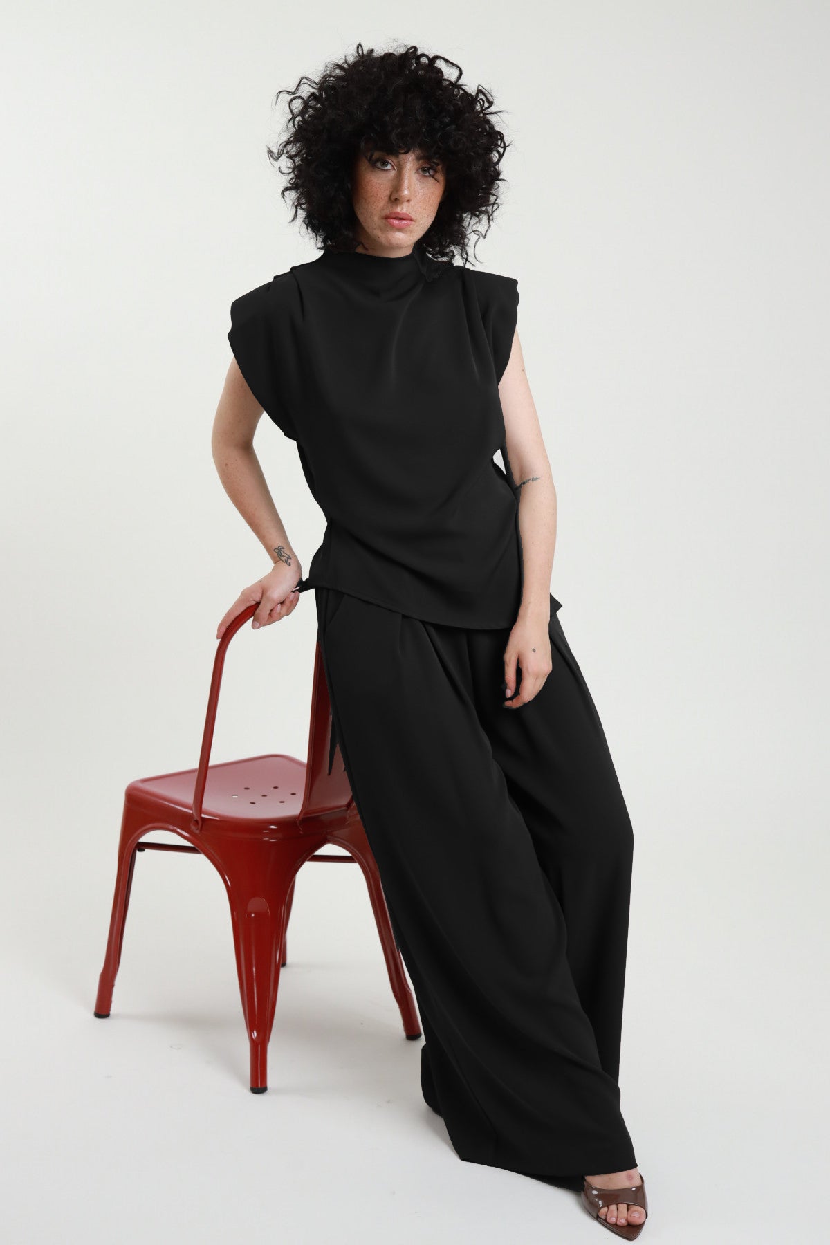 Completo top e pantalone