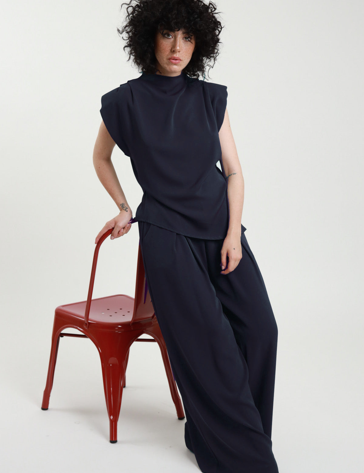 Completo top e pantalone