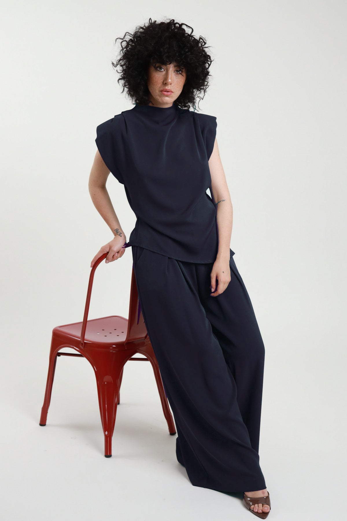 Completo top e pantalone