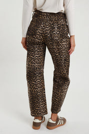 Pantalone balloon maculato