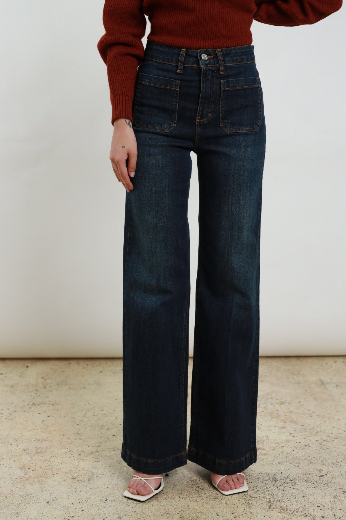 Jeans tasche frontali