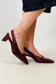 Slingback bassa