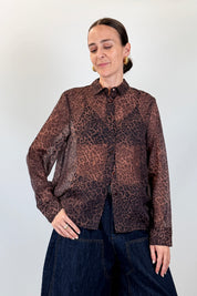 Camicia maculata lyocell