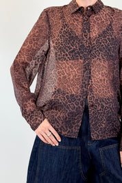 Camicia maculata lyocell
