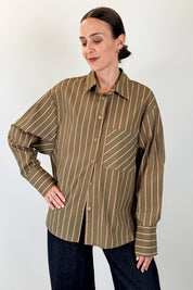 Camicia over con tasca