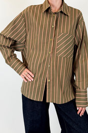 Camicia over con tasca