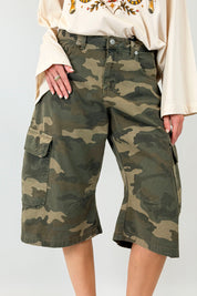 Bermuda cargo camouflage