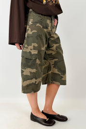 Bermuda cargo camouflage
