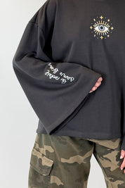 T-shirt manica ampia EYE