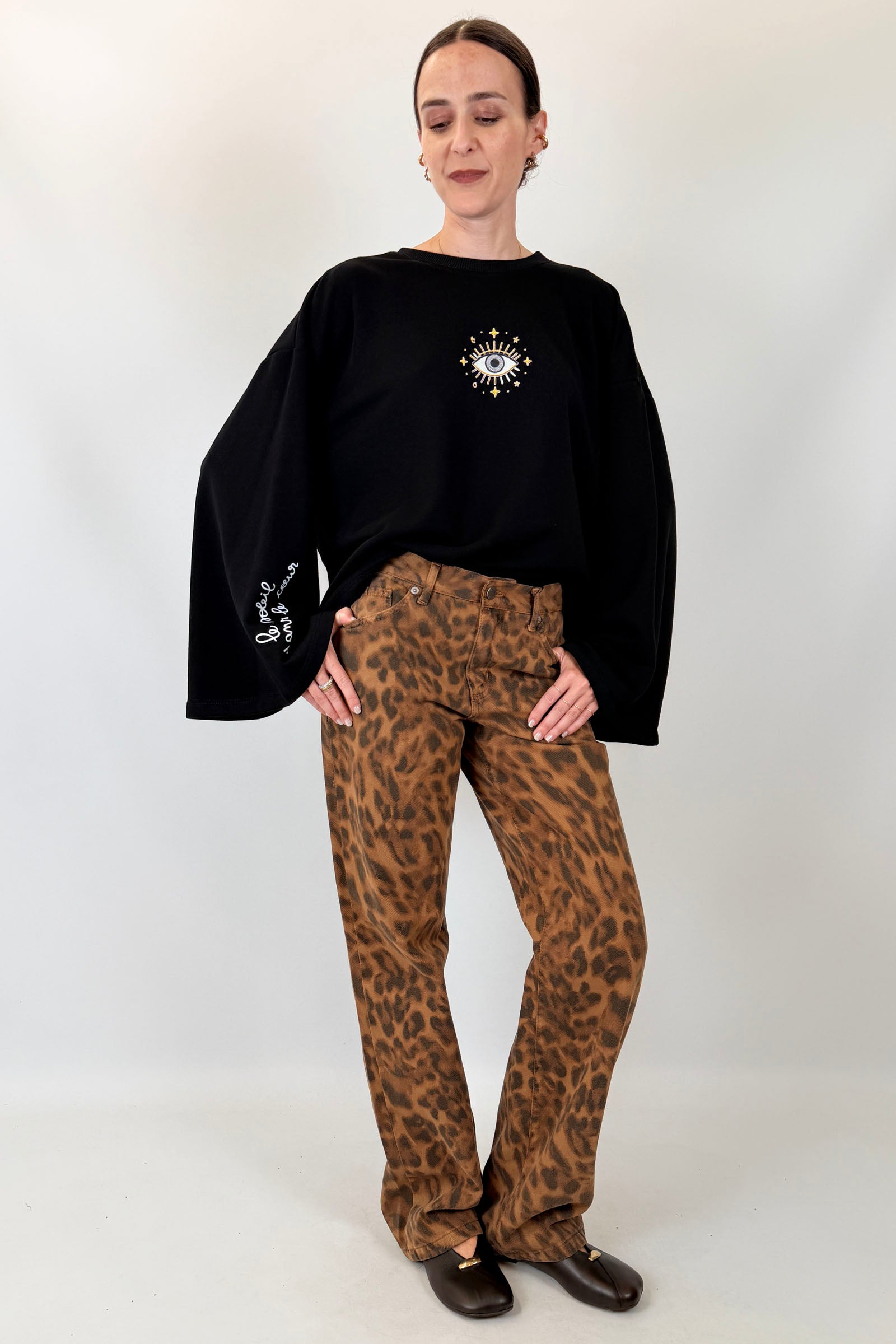 Pantalone maculato