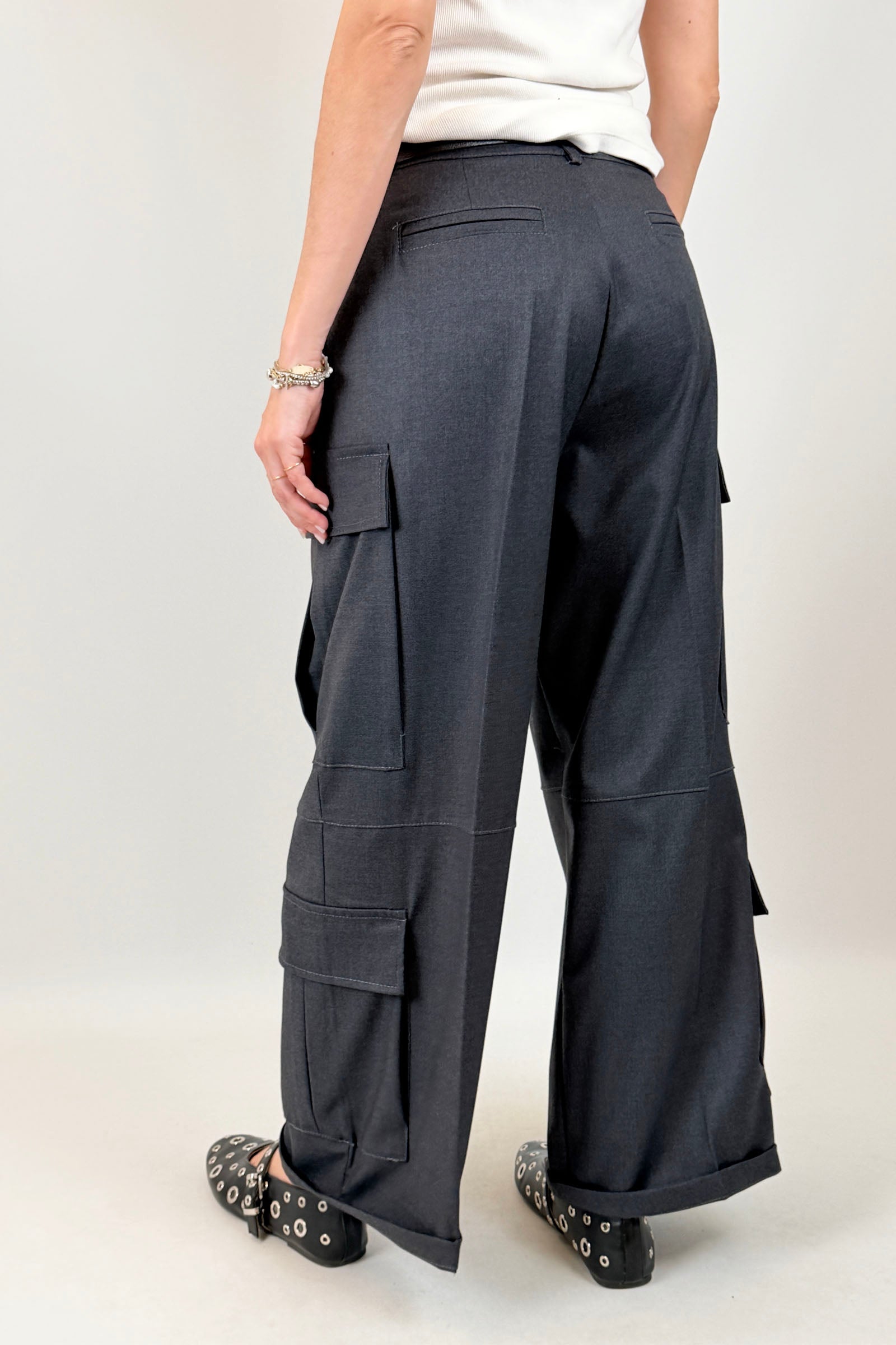 Pantalone cargo doppia tasca