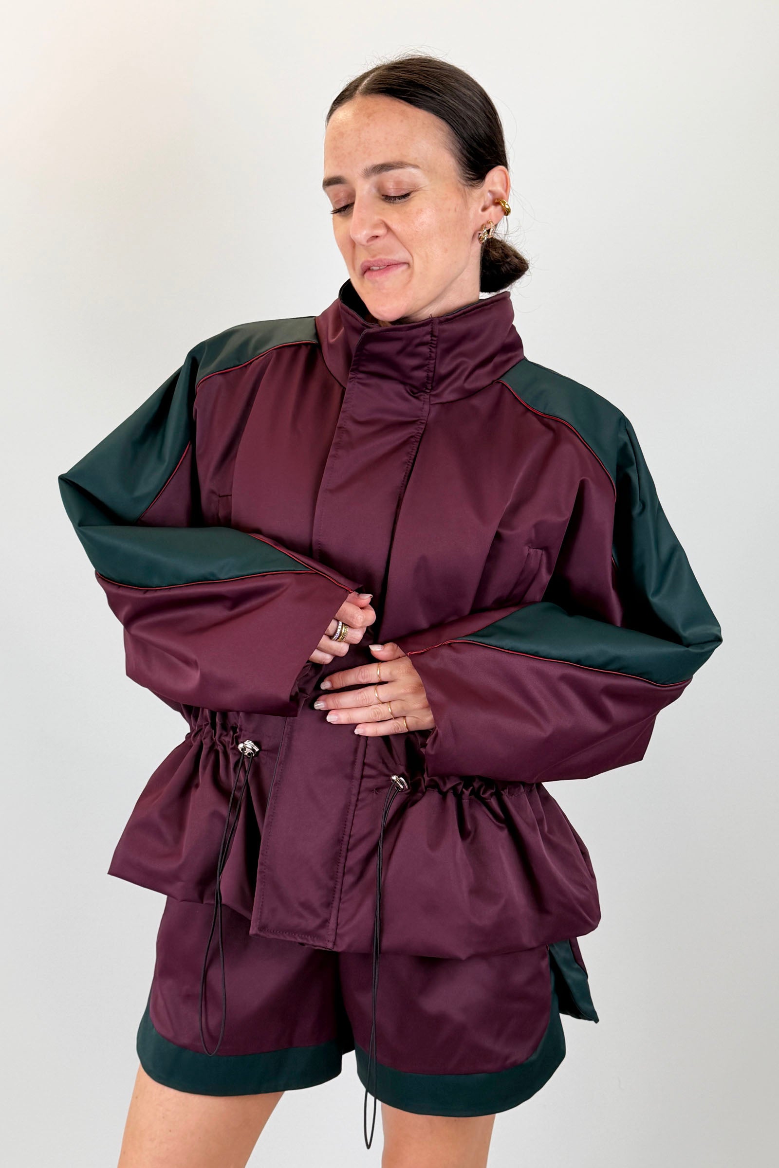 Bomber bicolore