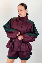 Bomber bicolore