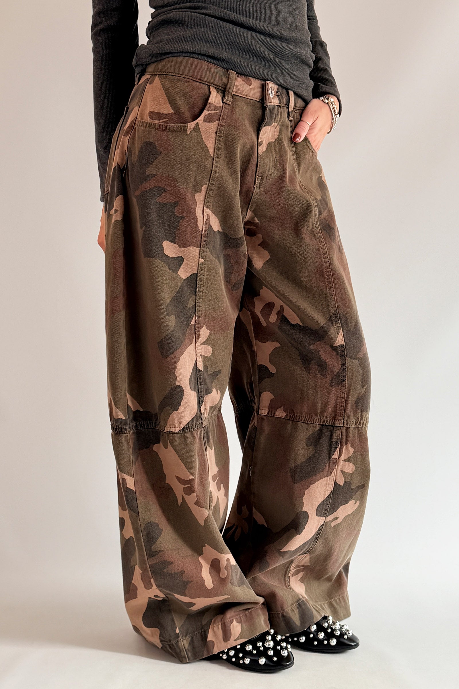 Pantalone barrell camouflage