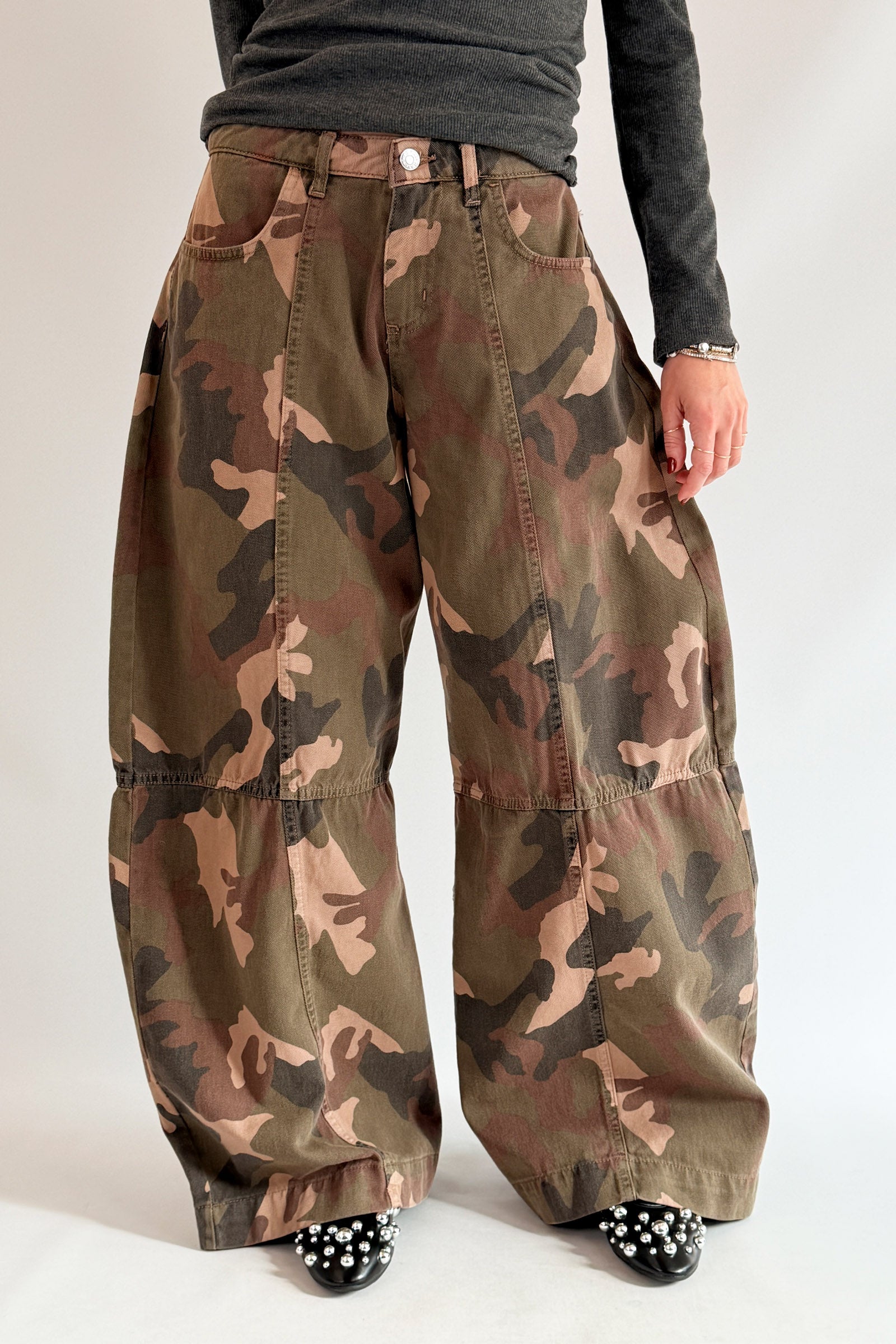Pantalone barrell camouflage