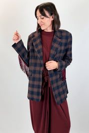 Blazer frange a cuore