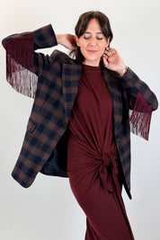 Blazer frange a cuore