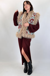 Gilet operato  mongolia