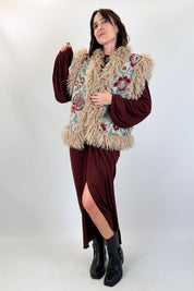 Gilet operato  mongolia