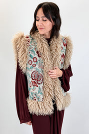 Gilet operato  mongolia