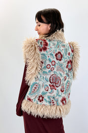 Gilet operato  mongolia
