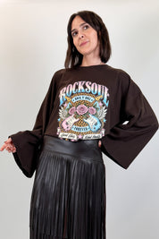T-shirt manica ampia ROCK SOUL