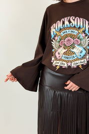 T-shirt manica ampia ROCK SOUL