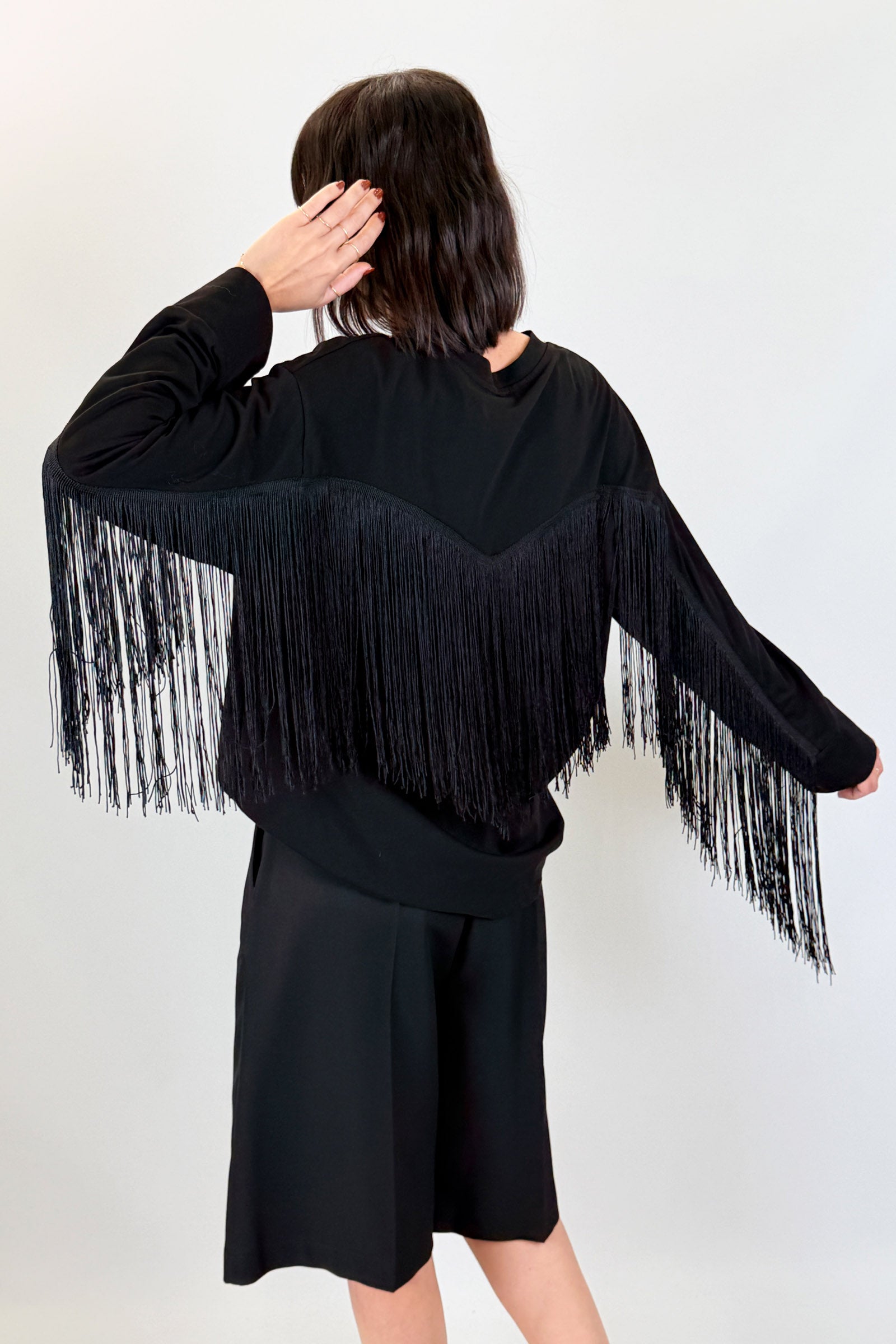 Maglia con frange