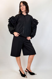 Bomber manica rouges