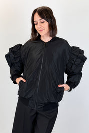 Bomber manica rouges
